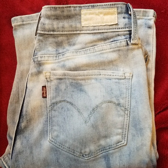 White Washed Levi's - Picture 3 of 3